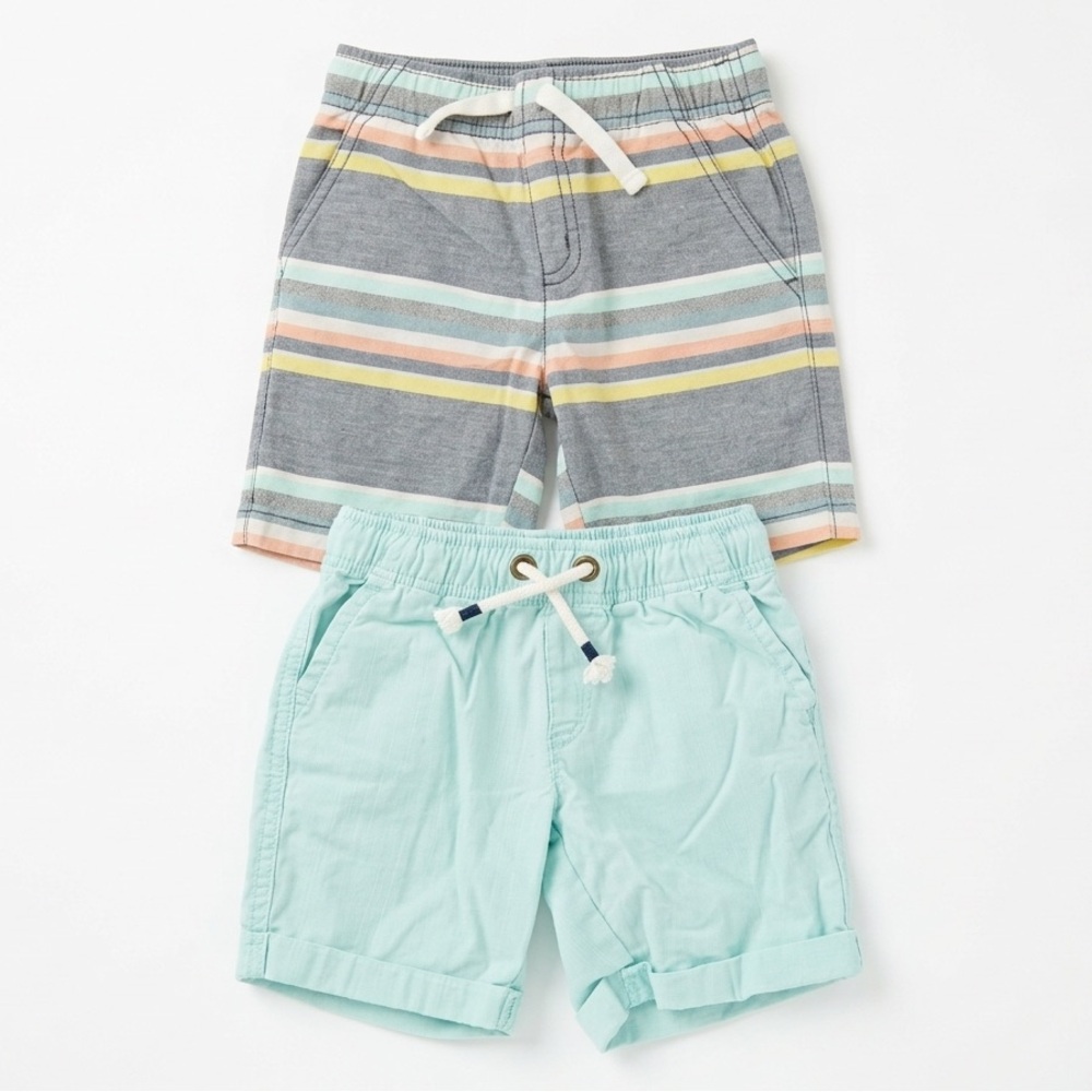 Gymboree Lot x 2 Toddler Pull-On Shorts - Size 3T